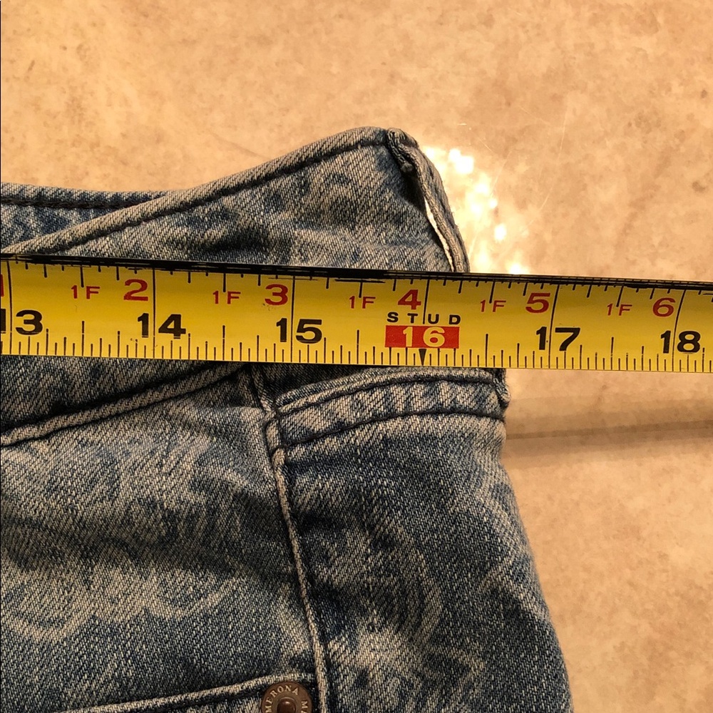 Merona Light Blue Patterned cropped Jeans - Picture 6 of 8